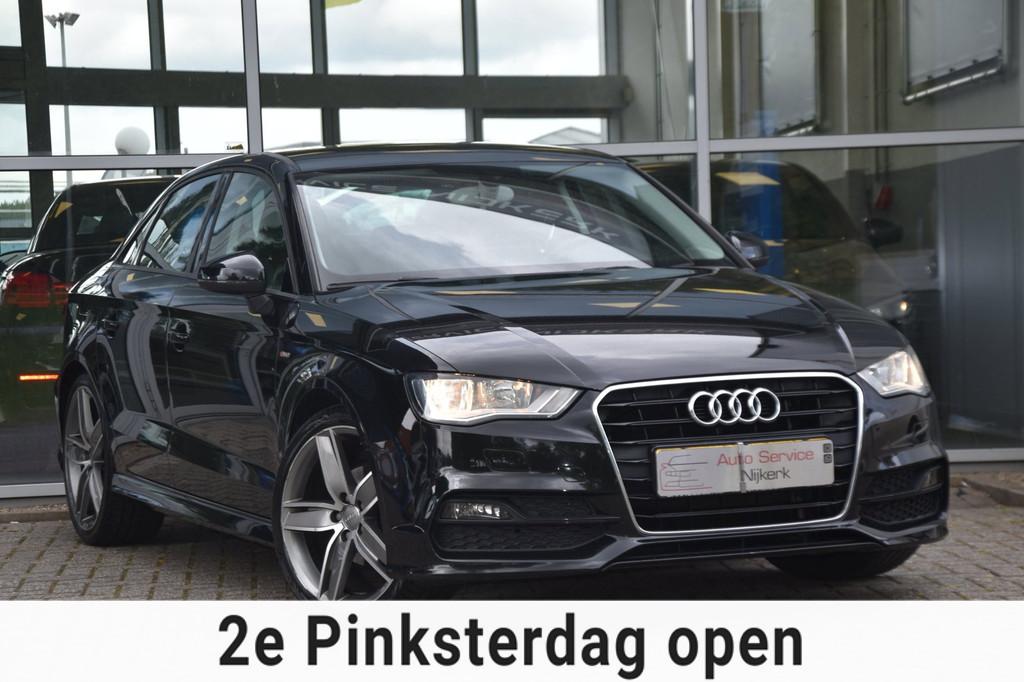 Audi A3 Limousine 1.4 TFSI CoD S-Line Aut. Nav. Airco Lm-Vel, Stof, Gebruikt, 4 cilinders, 150 pk