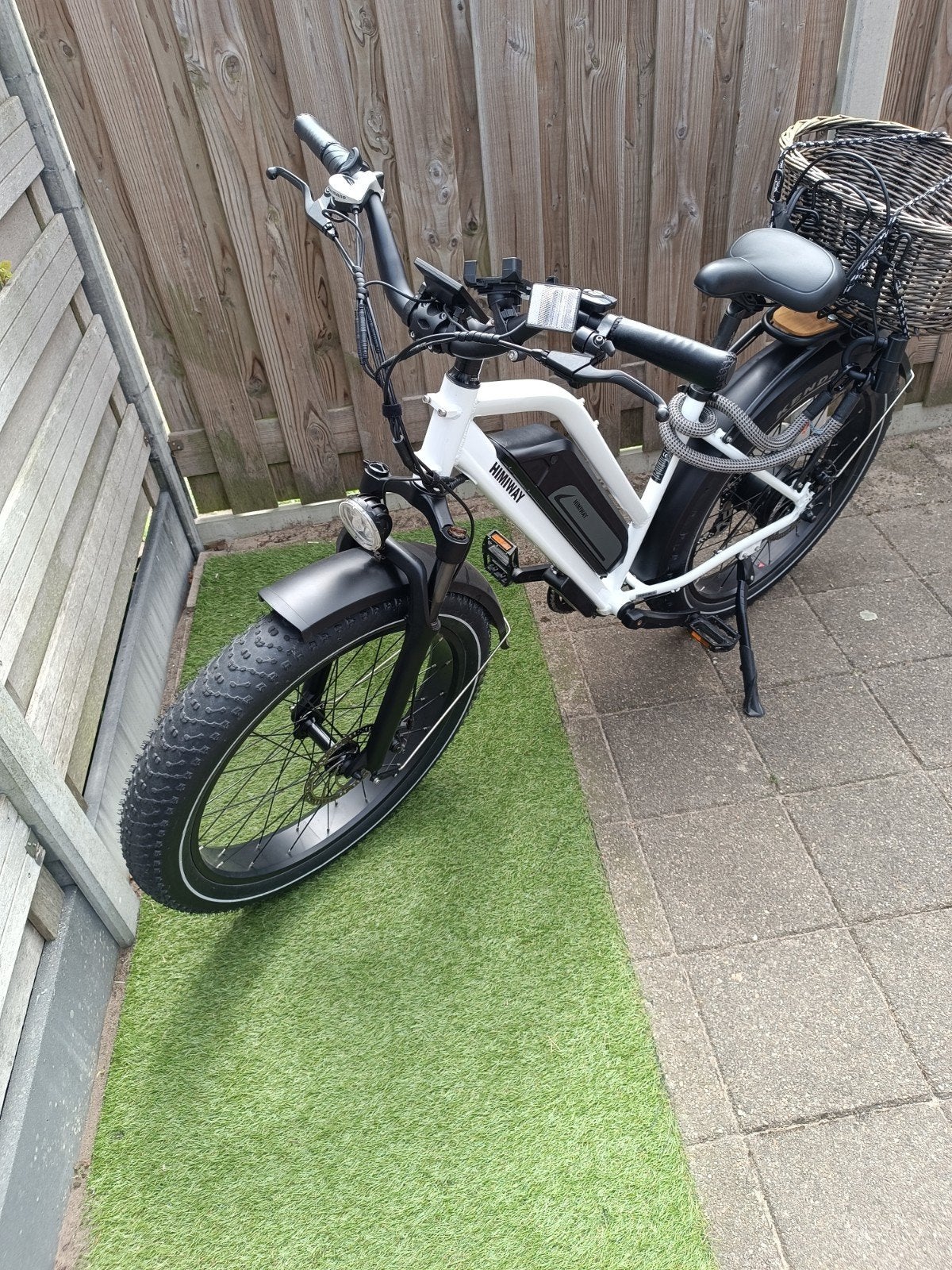 Himiway Cruiser Step-Thru Fatbike - Krachtig & Comfortabel, Ophalen of Verzenden