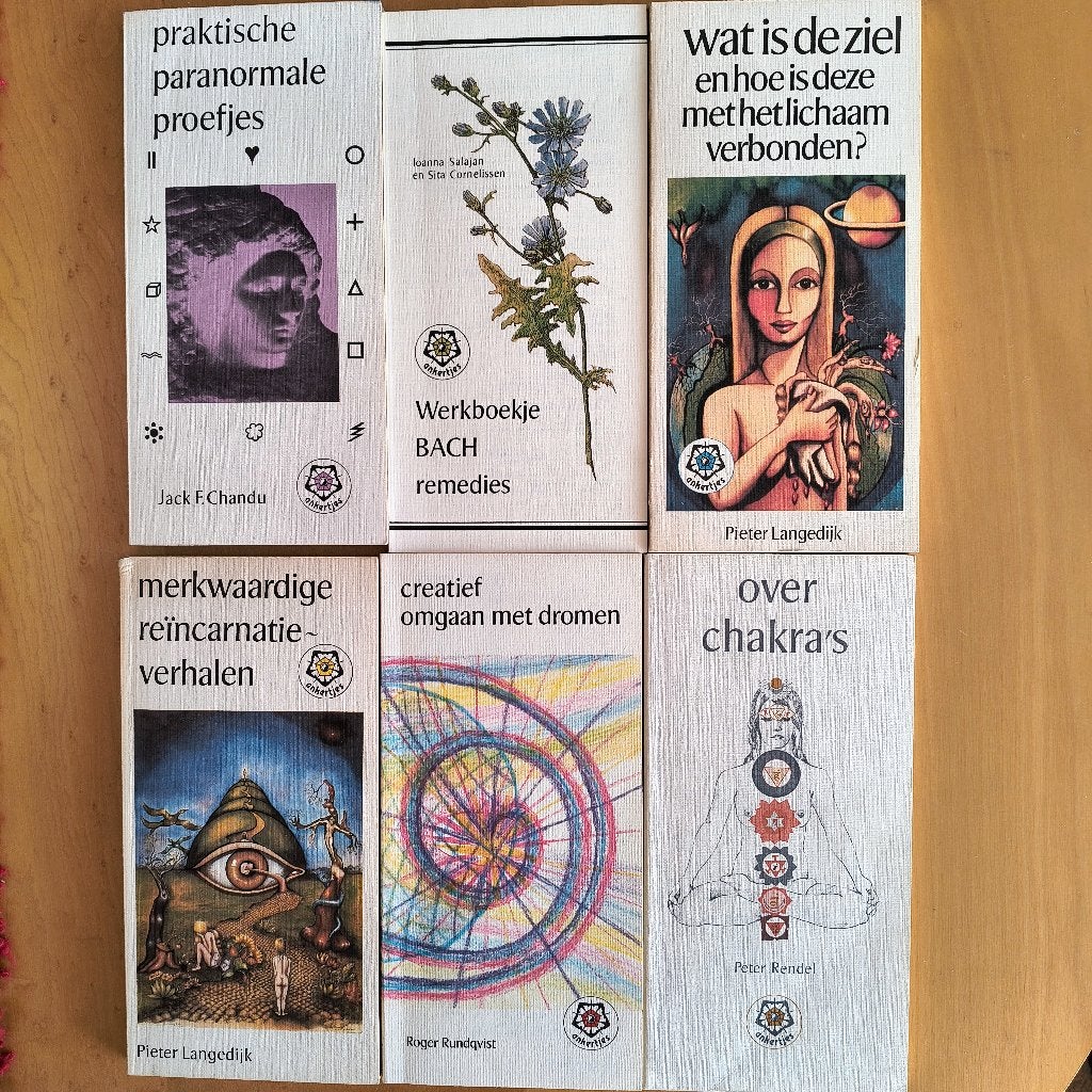 chakra's,  reïncarnatie, dromen, Gelezen, Spiritualiteit algemeen, Overige typen, Ophalen of Verzenden