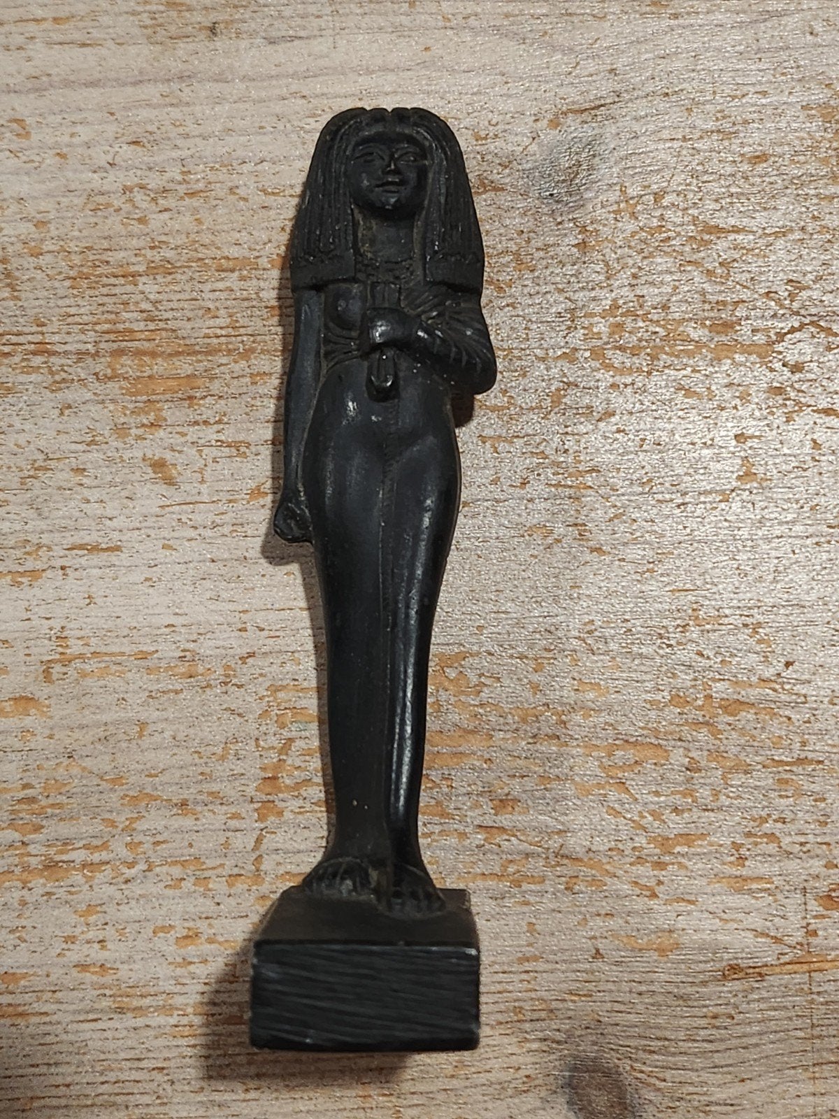 Dame Touy beeldje Egyptische god, Verzamelen, Ophalen of Verzenden, Gebruikt, Overige typen