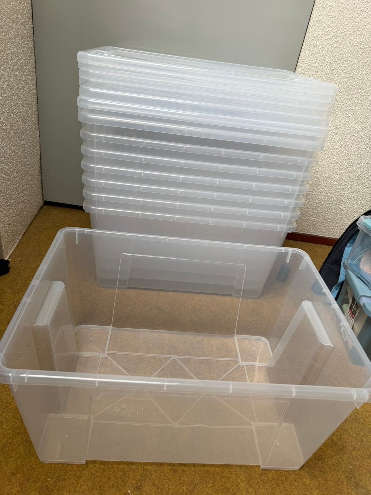 Verschillende maten ikea boxen, Ophalen, Doos, Minder dan 35 cm, Zo goed als nieuw