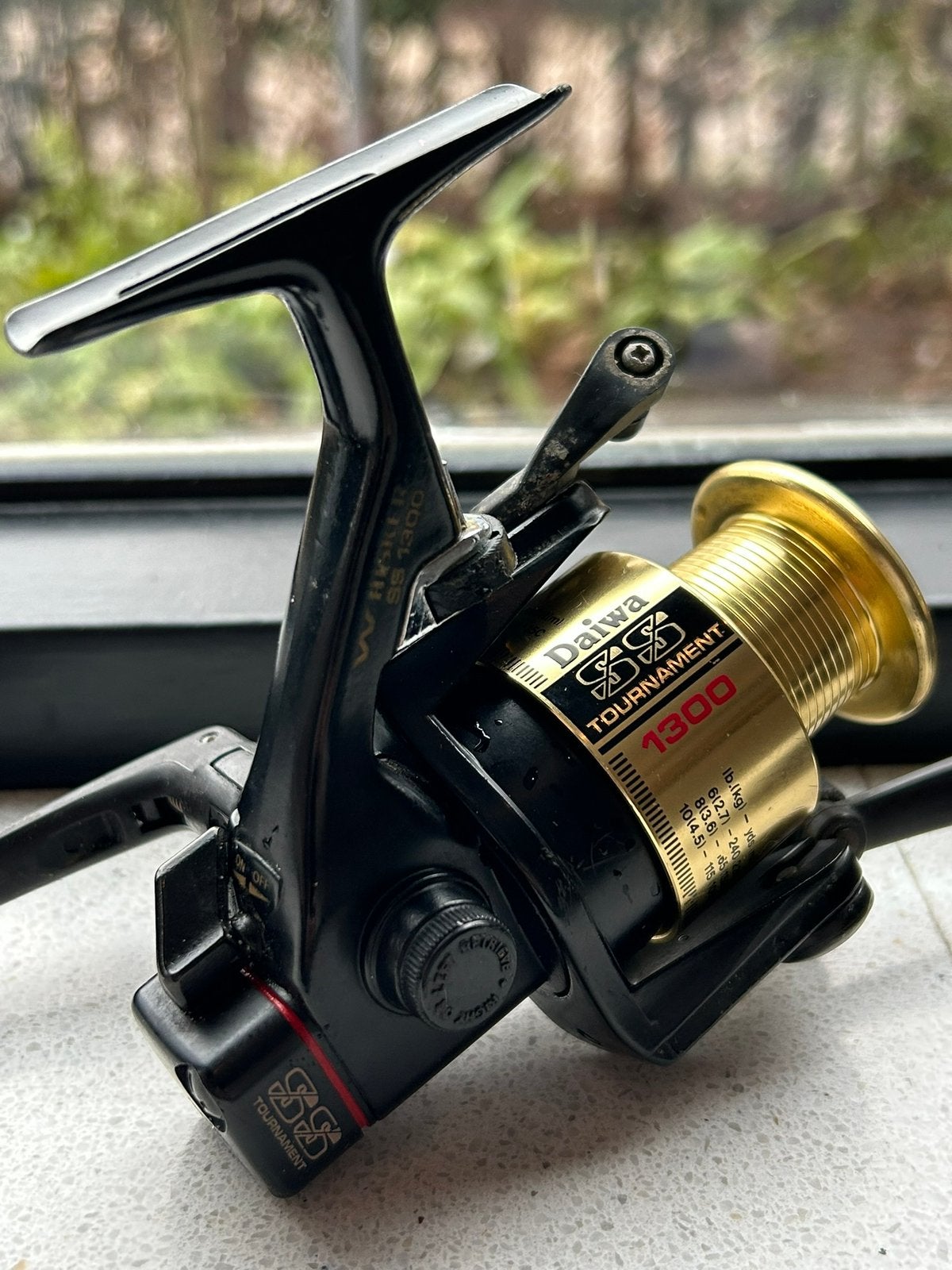Daiwa Tournament Whisket SS1300, Watersport en Boten, Hengelsport | Karpervissen, Verzenden, Zo goed als nieuw, Molen