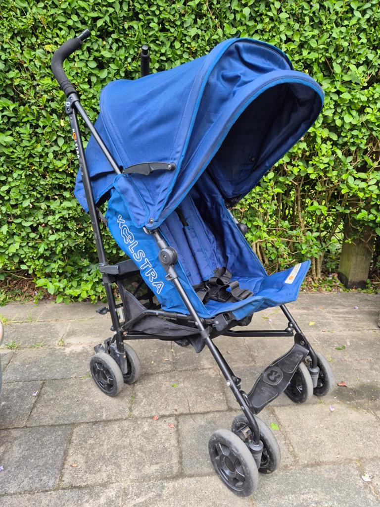 Koelstra Simba Buggy - Blauw, Inclusief Handleiding, Ophalen, Gebruikt, Kinderwagen, Overige merken
