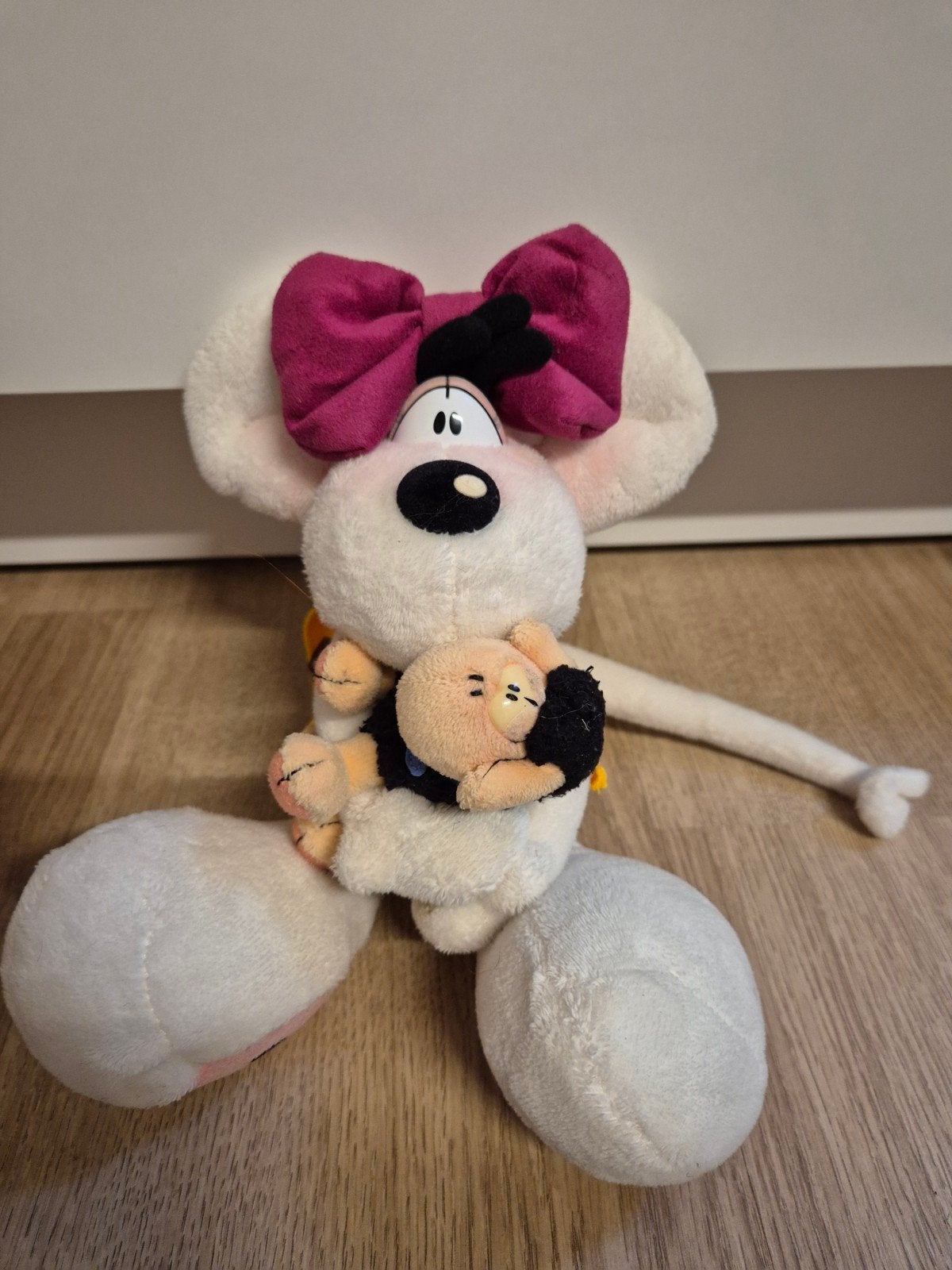 Diddlina knuffel met schaapje Diddl, Verzamelen, Diddl, Ophalen of Verzenden