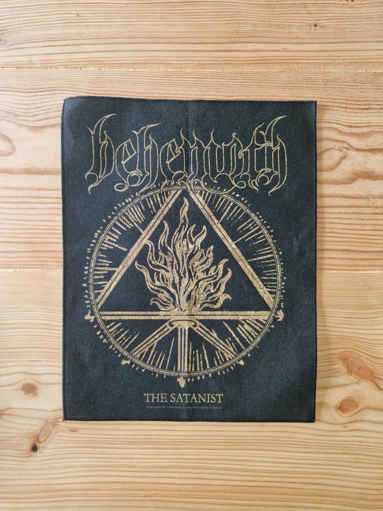 Behemoth - The Satanist Backpatch, Ophalen of Verzenden, Nieuw, Kleding