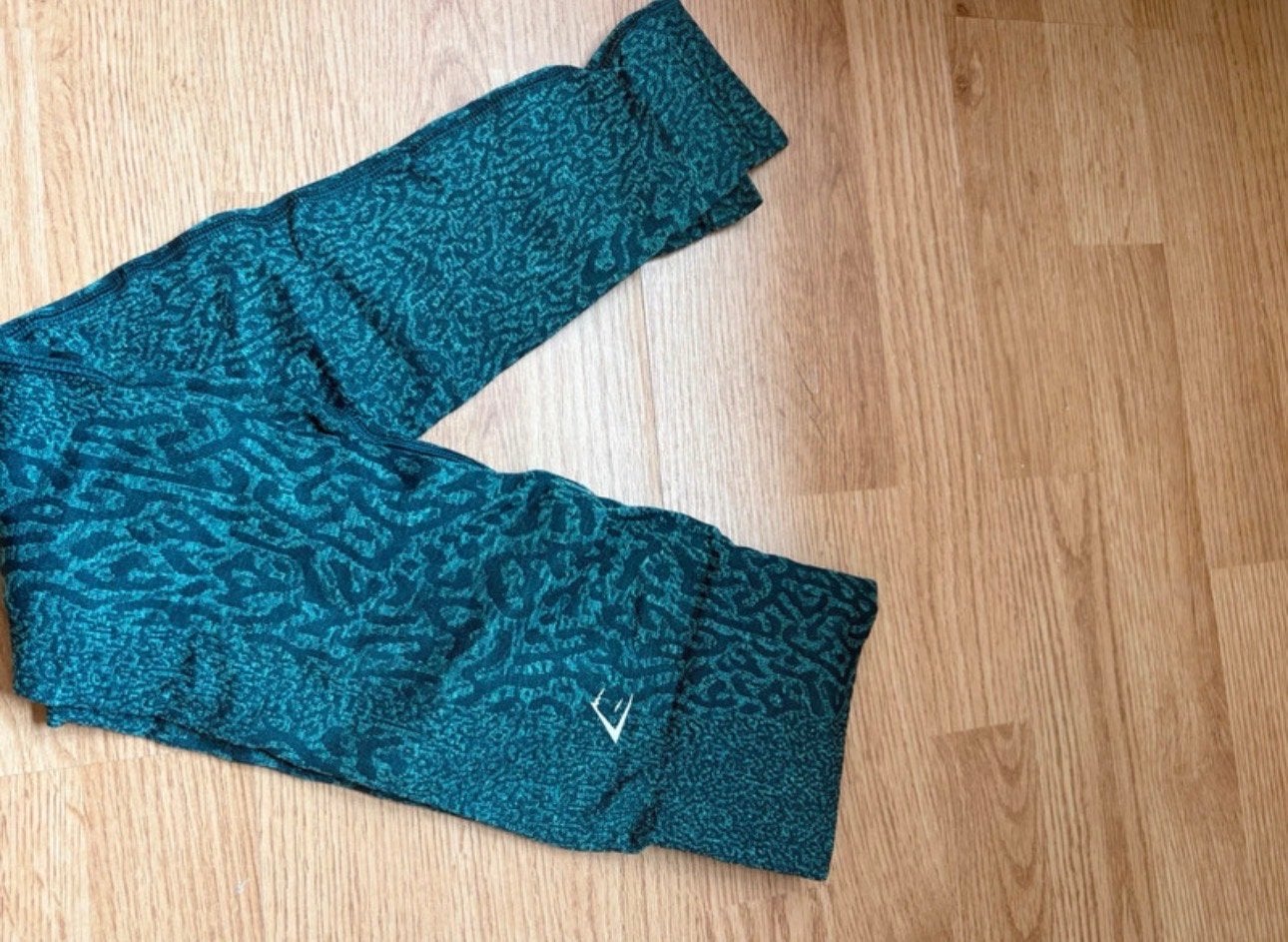 Gymshark Adapt Animal Seamless Legging Groen, Ophalen of Verzenden, Maat 34 (XS) of kleiner, Groen, Fitness of Aerobics