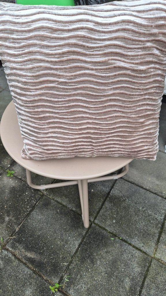 sierkussens 2x 1 set van 2 nieuw van Diga Colmore, Ophalen, Overige merken, Beige, Vierkant