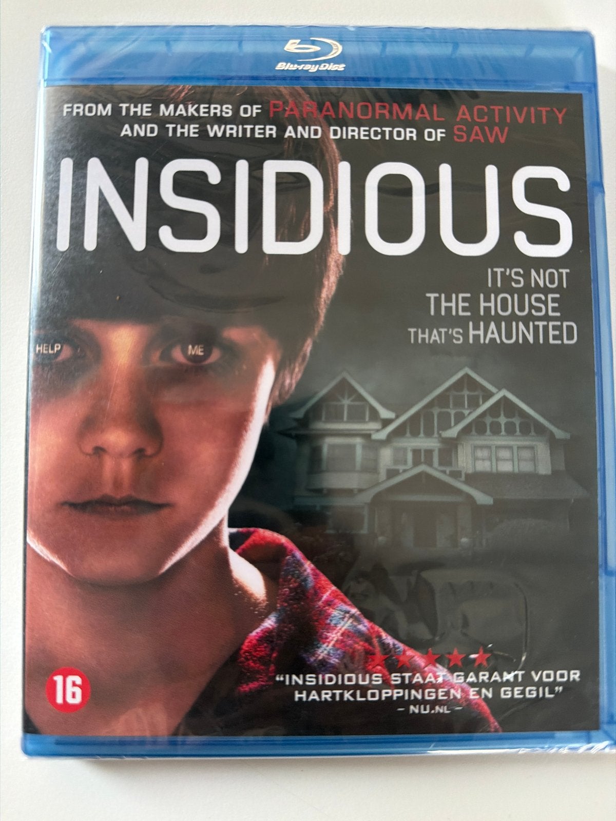 Insidious Blu-ray - Spannende Horrorfilm, Cd's en Dvd's, Engels, Vanaf 16 jaar, Nederlands, Ophalen of Verzenden