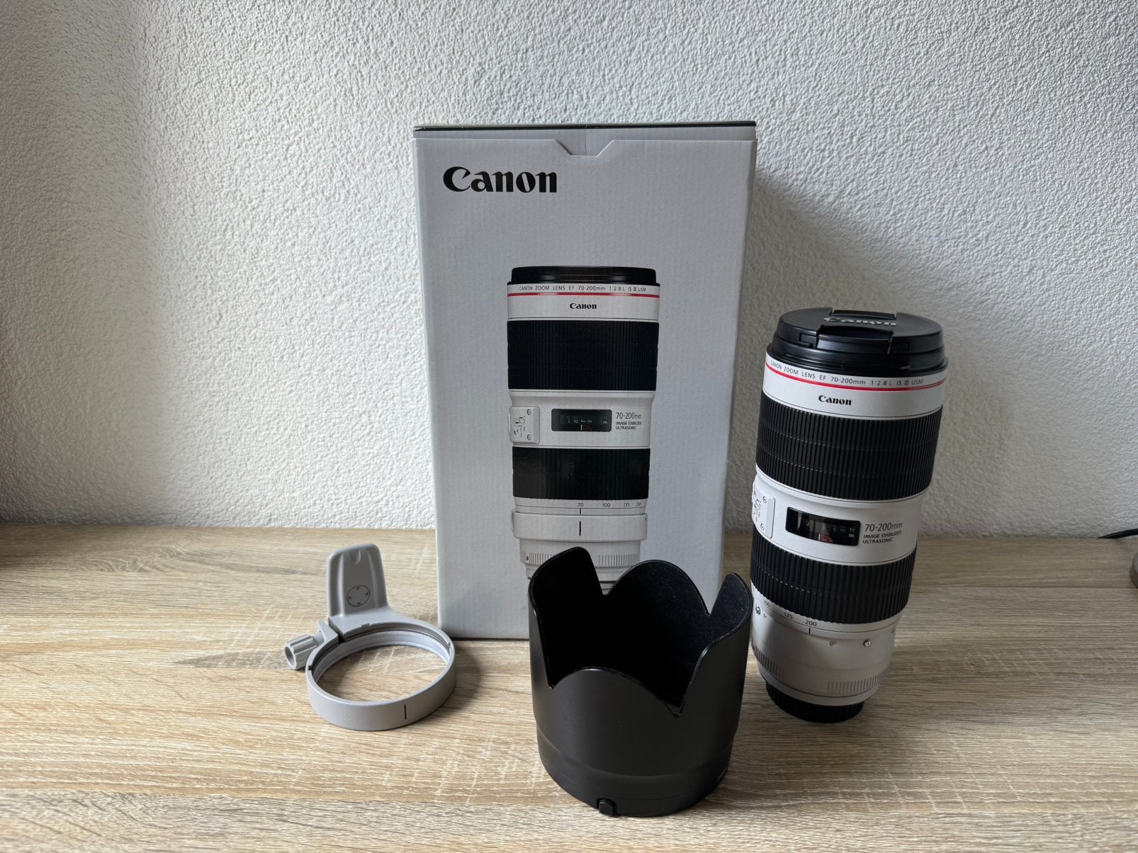 Canon EF 70-200mm f/2.8L IS III USM + lenscase, Ophalen, Canon, Telelens, Canon EF