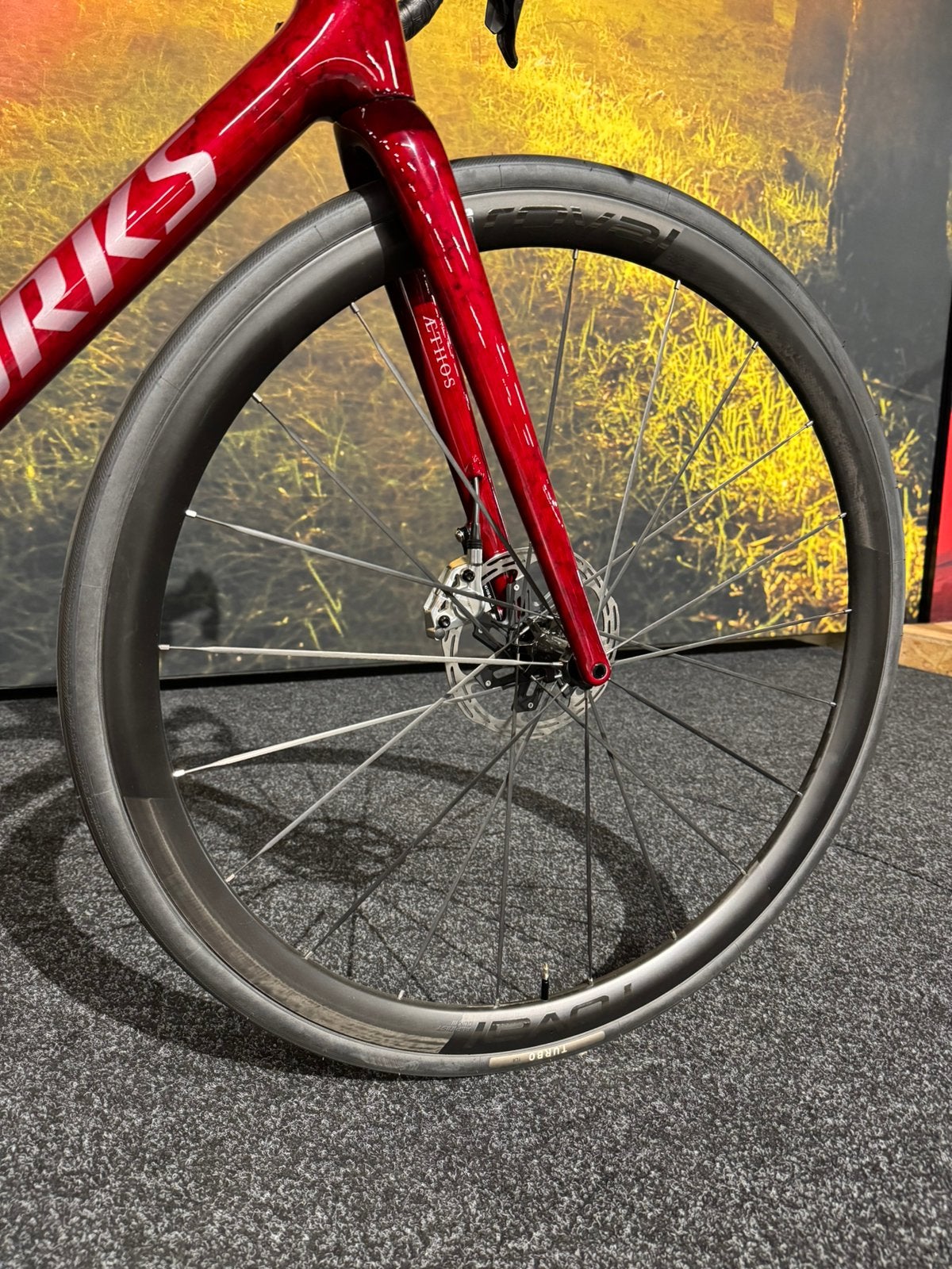 DEMO S-Works Aethos 56cm Sram Red AXS, Roval wielen en stuur, Overige merken, 28 inch, Carbon, Nieuw