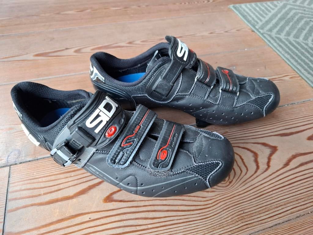 Sidi Hi-Tech carbon racefiets schoenen Shimano Spd SL 44 45, Sport en Fitness, Wielrennen, Ophalen of Verzenden, Zo goed als nieuw