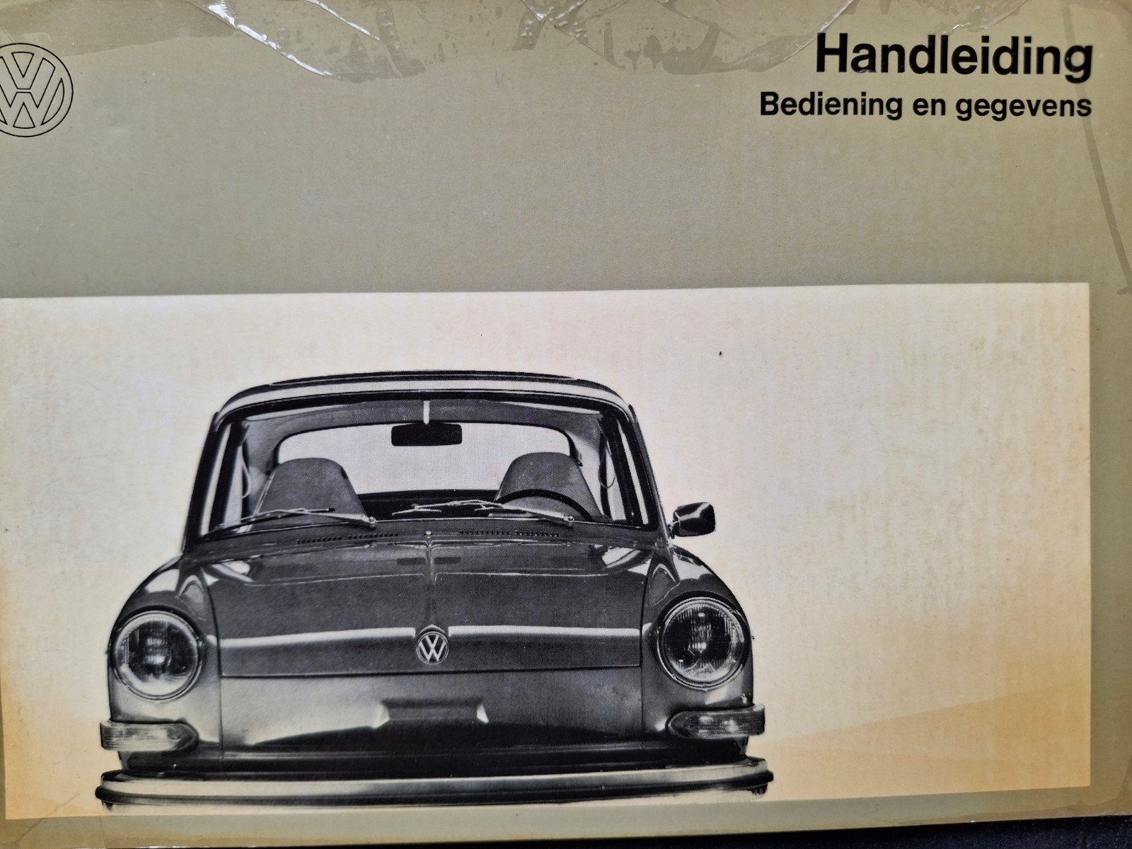 Volkswagen 1600 TL  fastback variant augustus 1972 VW, Ophalen of Verzenden