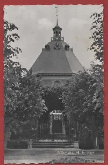 Willemstad (N.Br.) - N.H. Kerk - 1959 (pst.Willemstad), Ophalen of Verzenden, 1940 tot 1960, Gelopen, Noord-Brabant