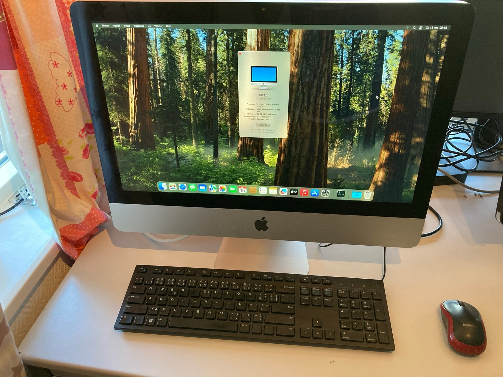 Apple iMac 21.5-inch -16GB RAM, i5 quad core 250gb ssd, Computers en Software, Apple Desktops, Gebruikt, 2 tot 3 Ghz, HDD, IMac