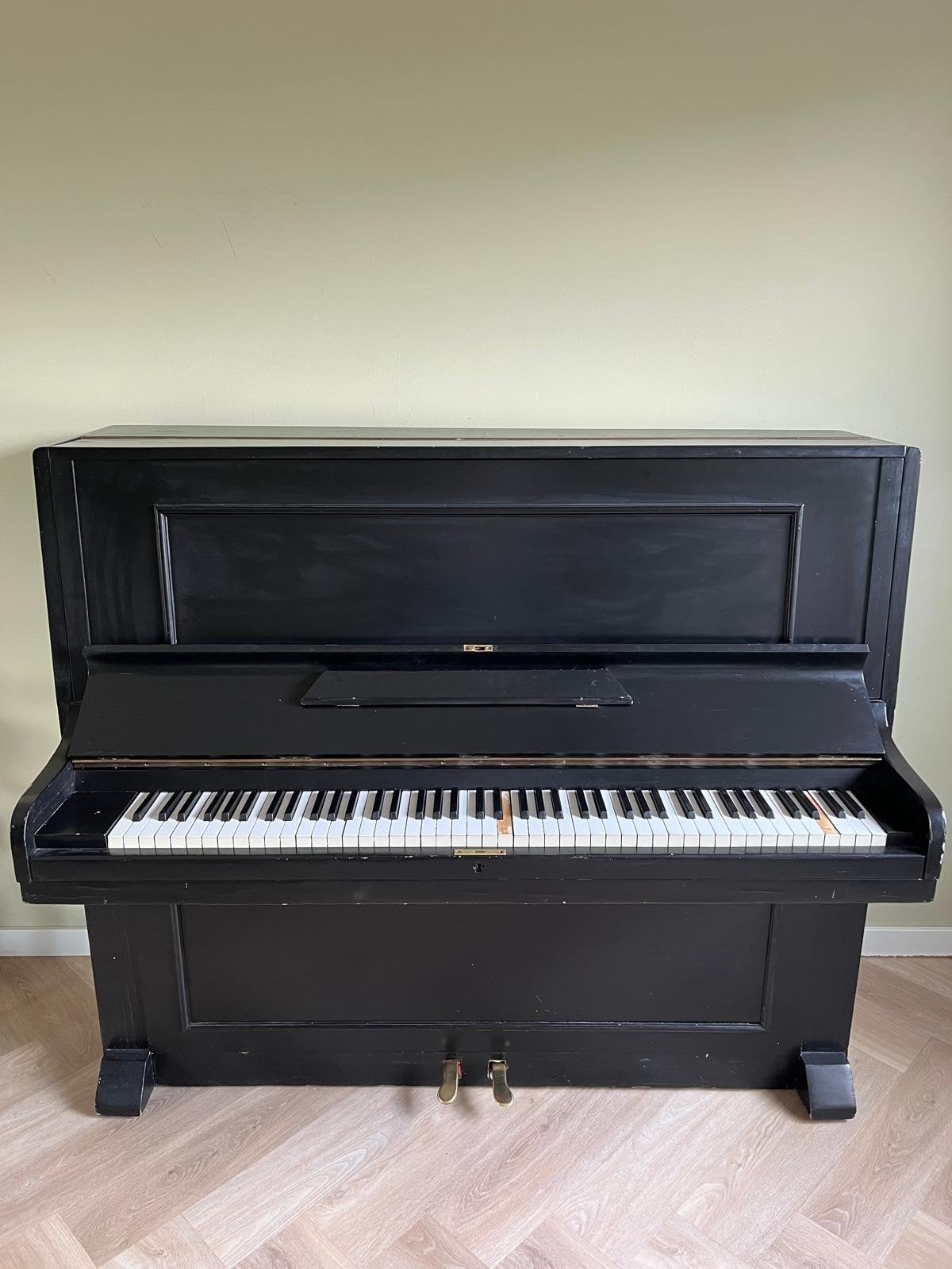 Zwarte Piano - Klassiek Instrument, Ophalen, Gebruikt, Zwart, Piano