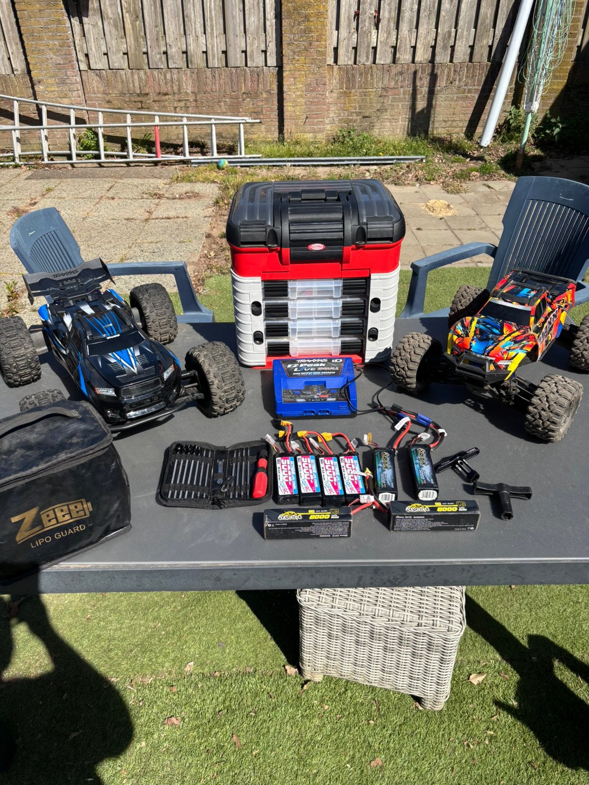 Complete rc hobby traxxas sledge en max of te ruil, Ophalen of Verzenden