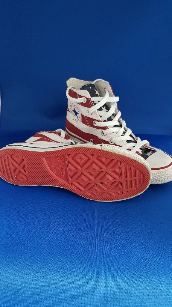Converse All Star Amerikaanse Vlag, maat 37. Zgan! 7B1, Tweedehands verkoop, Tweedehands verkoop, Ophalen of Verzenden, Sneakers of Gympen