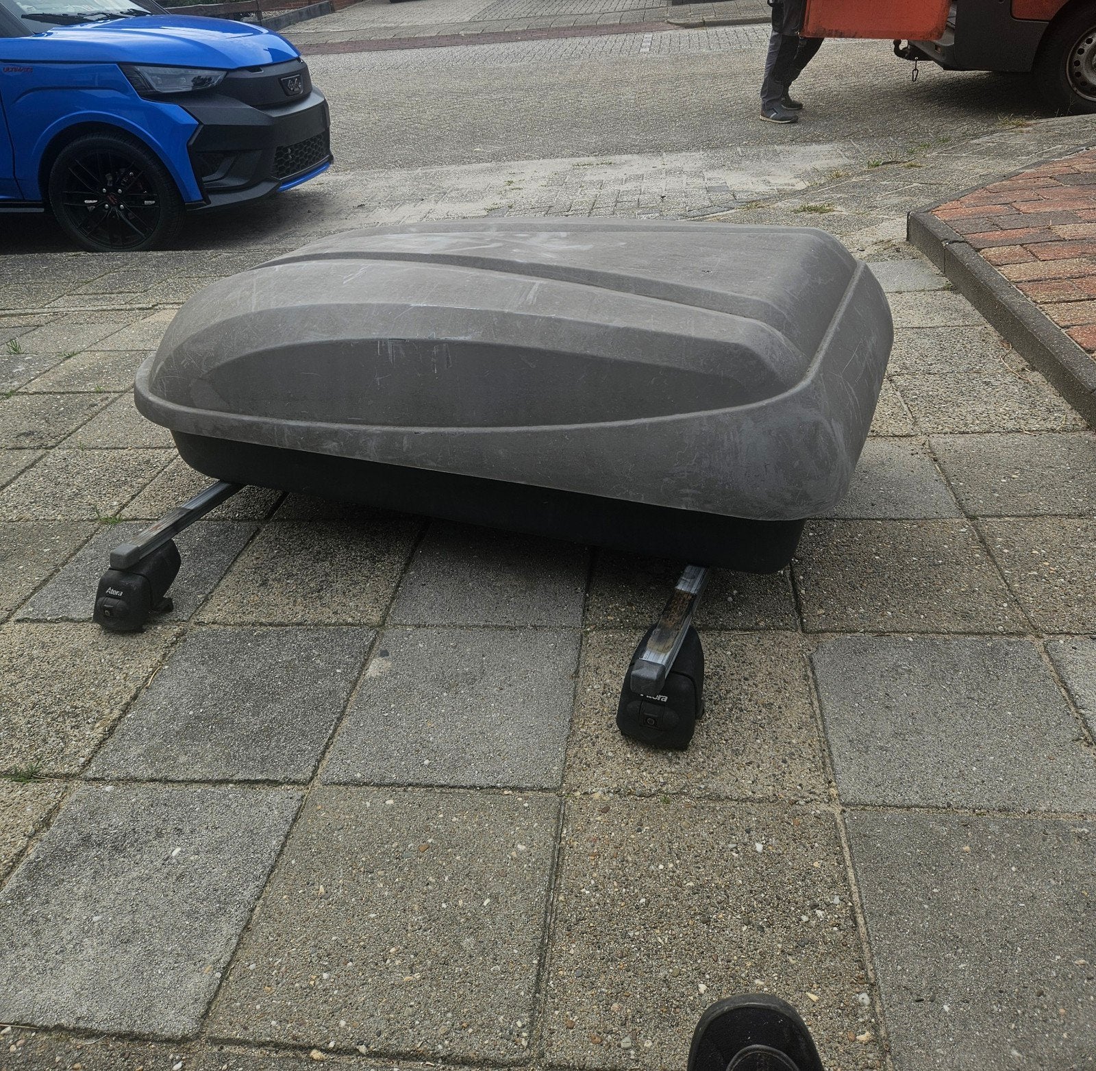 Gebruikte dakkoffer - Ideaal voor extra bagageruimte, Auto diversen, Ophalen, Gebruikt