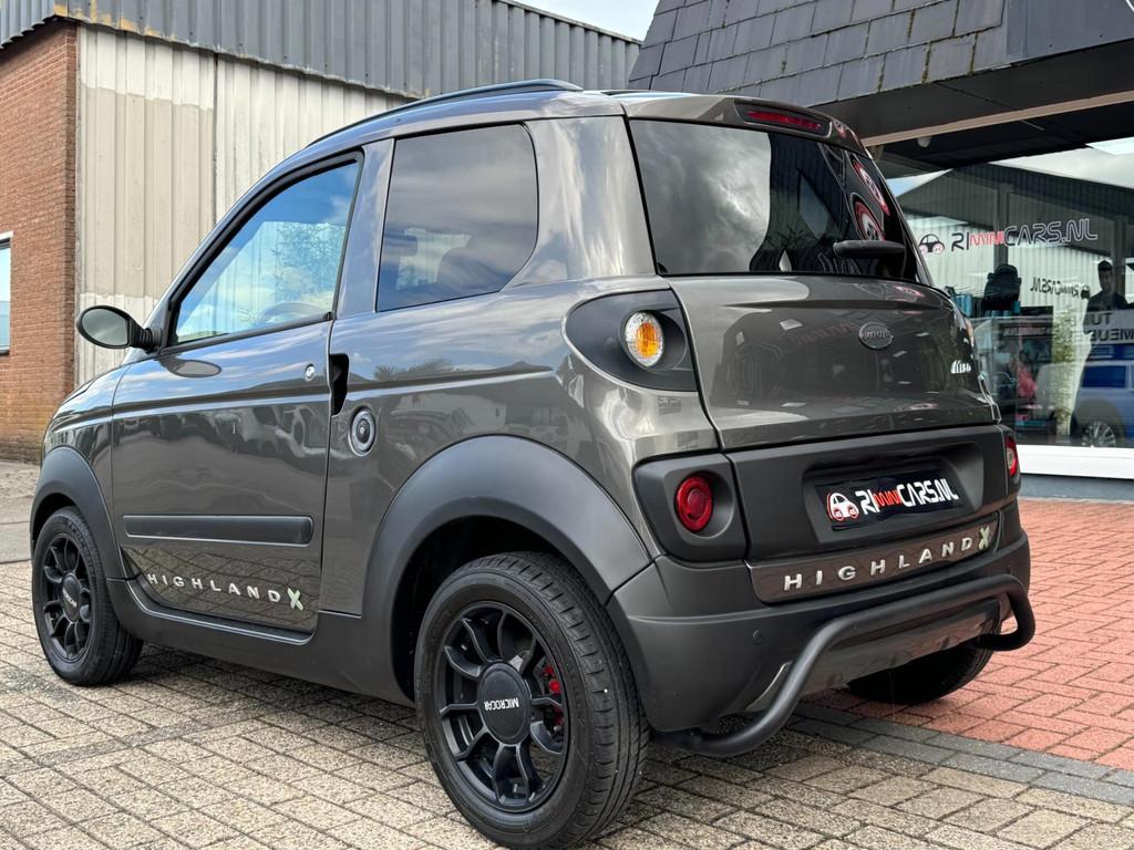 Microcar Mgo brommobiel Highland X | Hoge instap | 2016 Gara, R
r  rr, Info@riminicars.nl, R, Gebruikt