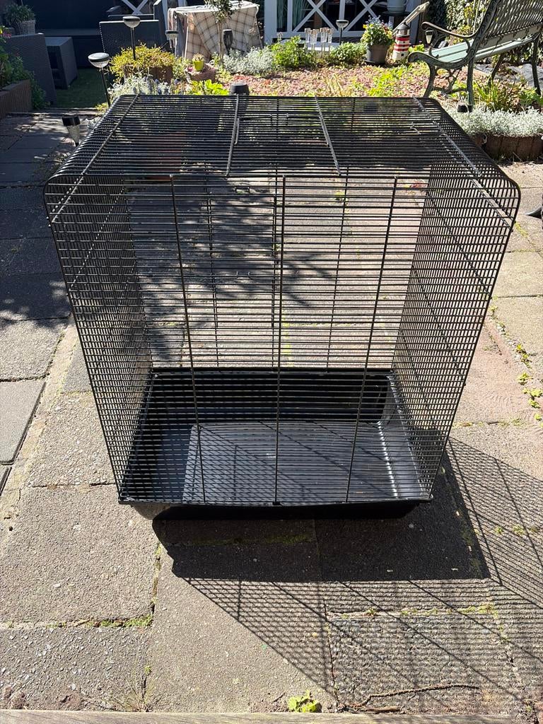 Vogelkooi, Dieren en Toebehoren, Vogels | Hokken en Kooien, Ophalen, Zo goed als nieuw, Metaal, Vogelkooi