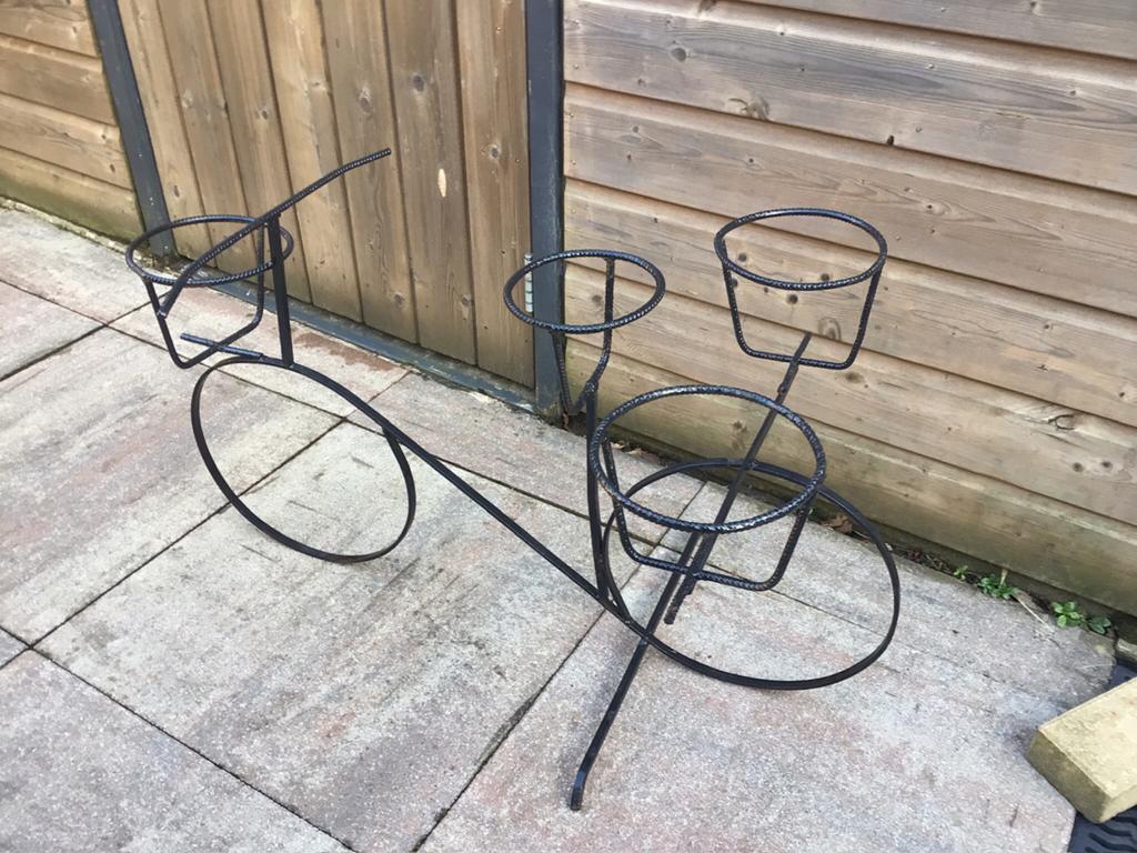 Bloem poten sttandar, Tuin en Terras, Ophalen, Kunststof, Minder dan 30 cm, Rond