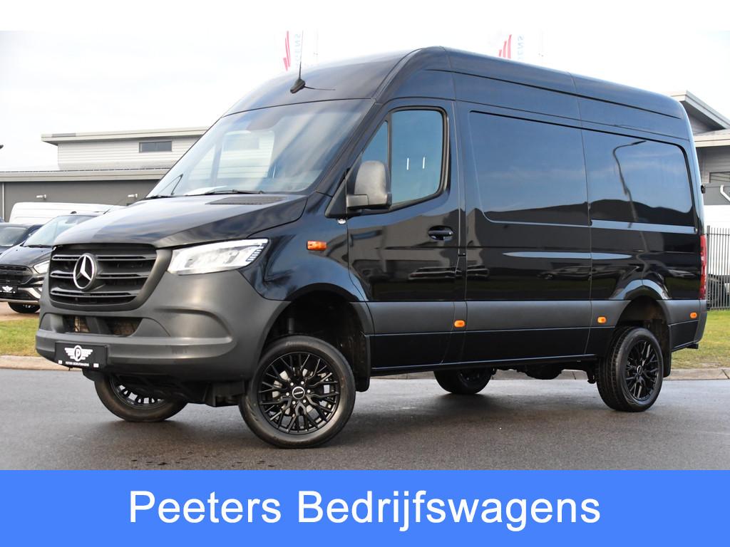 Mercedes-Benz Sprinter 319 1.9 CDI L2H2 4x4 Black Edition Ca, Auto's, Automaat, Gebruikt, Zwart, Bedrijf