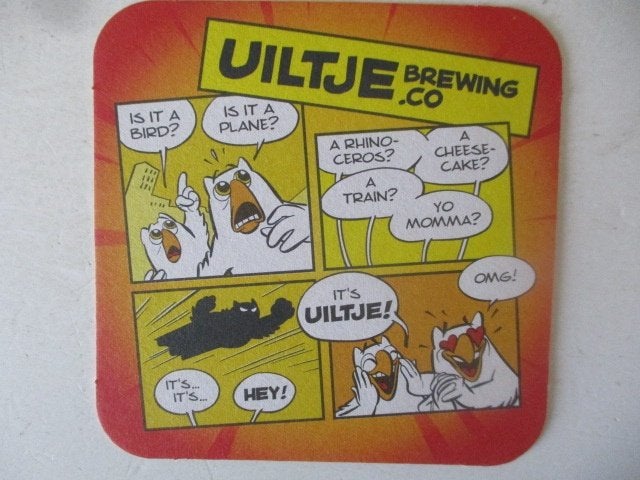 bierviltje Nederland 13-9 t Uiltje, Ophalen of Verzenden, Nieuw, Viltje(s), Overige merken