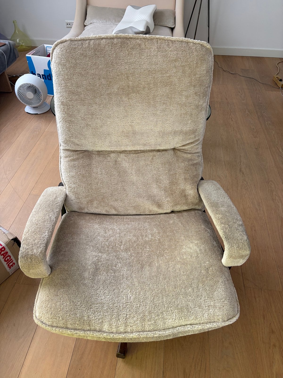 King chair van André vanden Beuck voor Strassle 2960, Ophalen, Gebruikt, Mid century modern style, Minder dan 75 cm