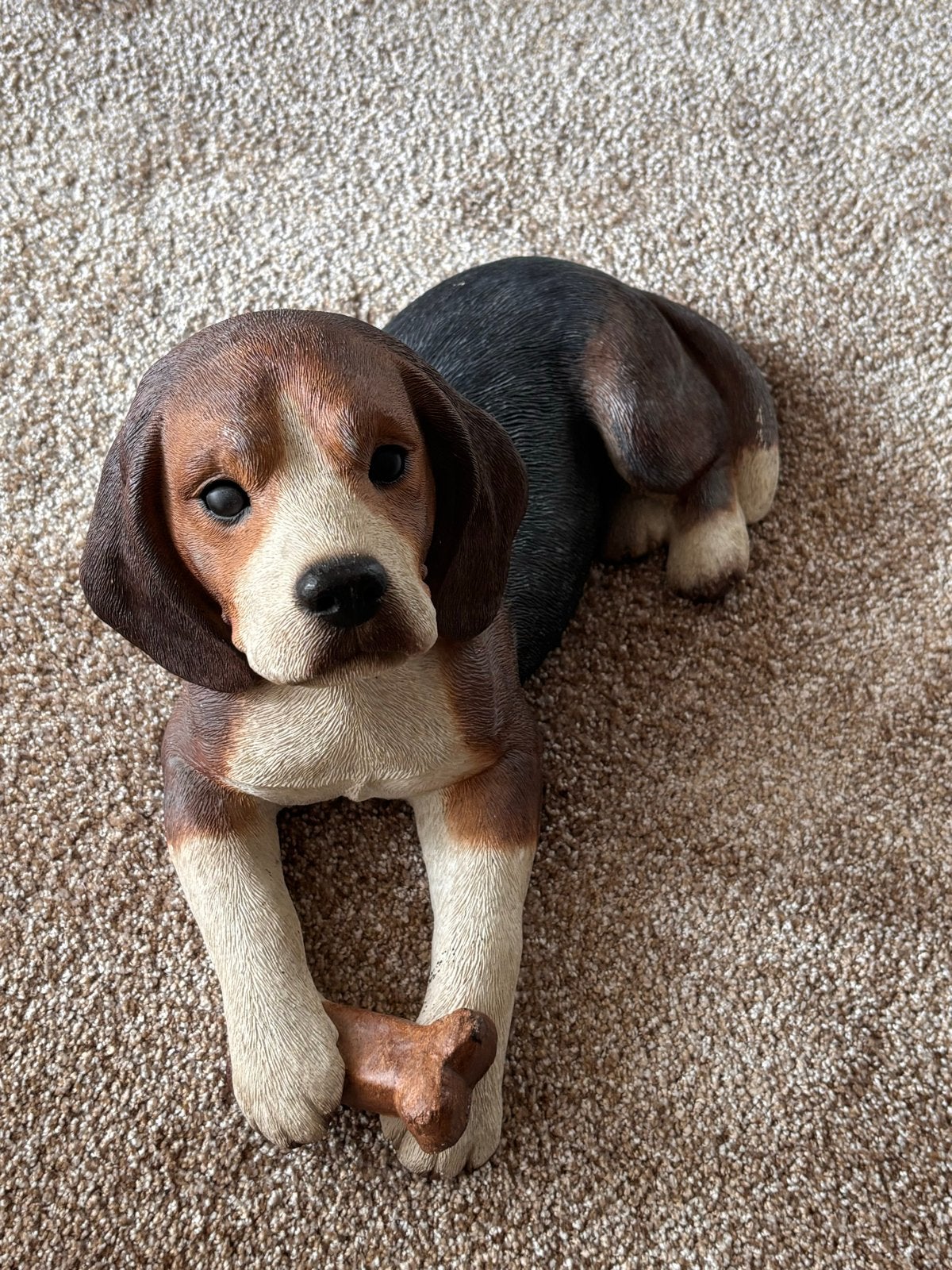 Handgeschilderde Sandicast Beagle Pup - Sandra Brue, Verzamelen, Beelden en Beeldjes, Ophalen of Verzenden, Zo goed als nieuw
