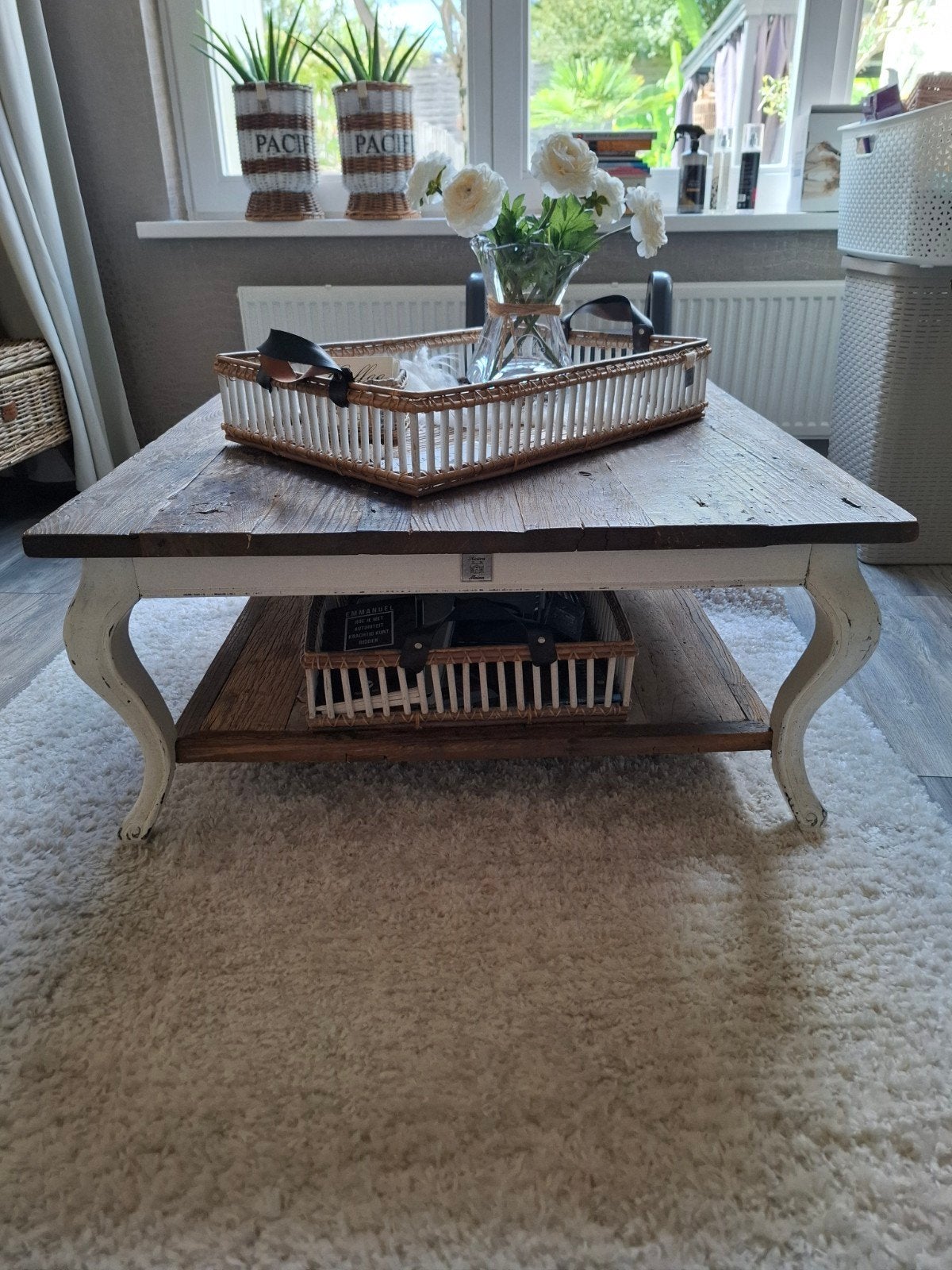 RM Driftwood salontafel, Ophalen, Rechthoekig, 100 tot 150 cm, 50 tot 100 cm