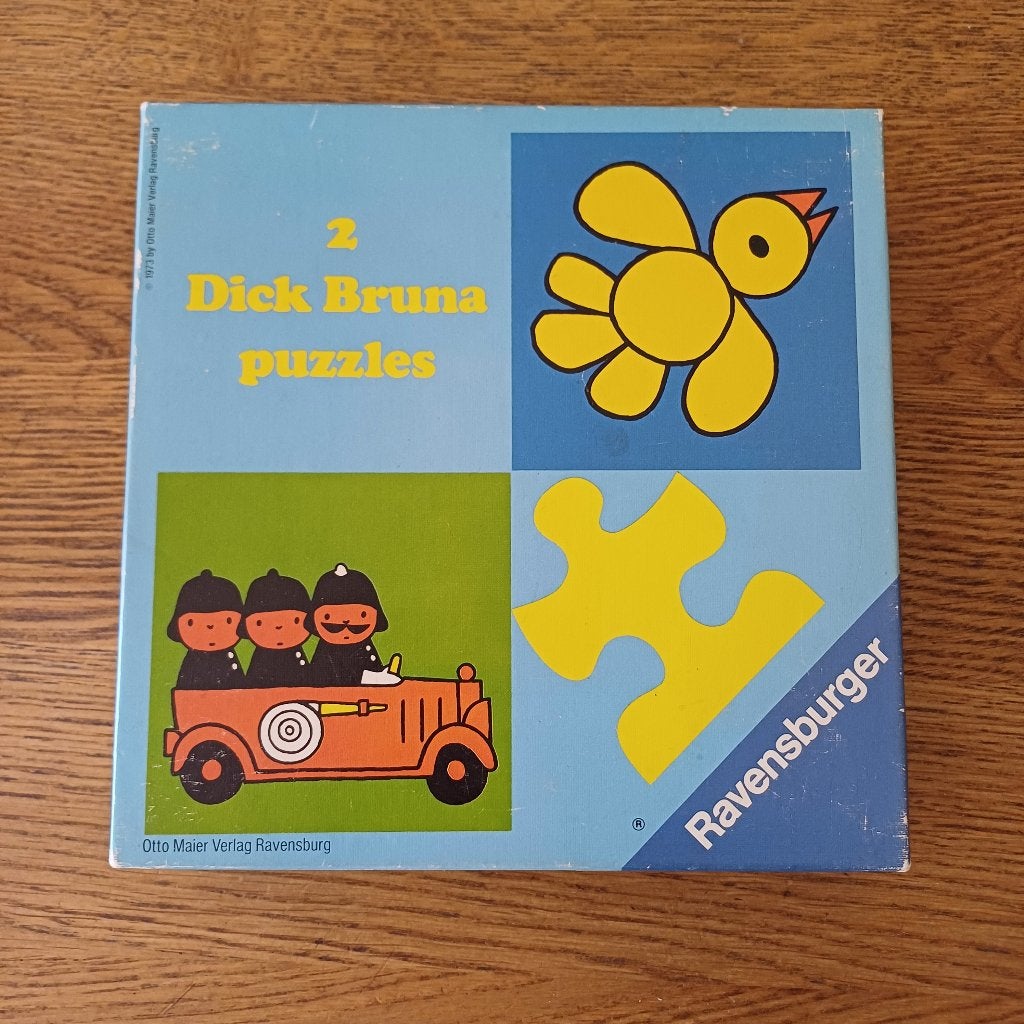 Dick Bruna puzzels, Ophalen of Verzenden, Minder dan 10 stukjes, Gebruikt, 2 tot 4 jaar