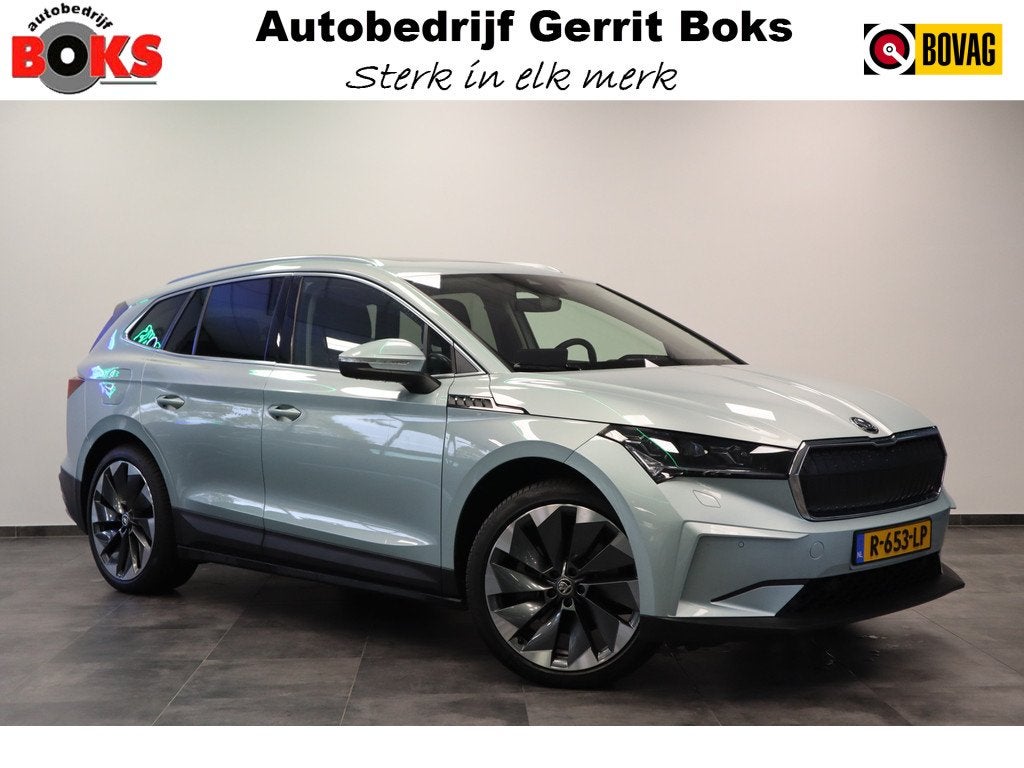 Skoda Enyaq iV 80 First Edition High Panoramadak HUD VCP Nav, Automaat, Met garantie (alle), 510 km, 420 min