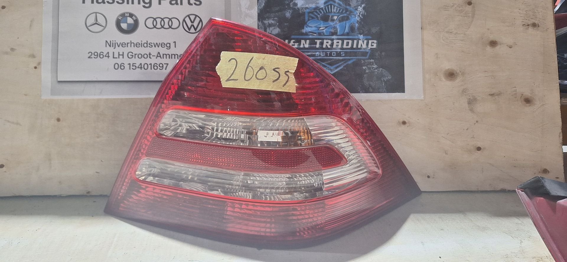 Mercedes-Benz C W203 achter-/achterlichten A2038202064 A2038, Gebruikt, -, -, Ophalen of Verzenden