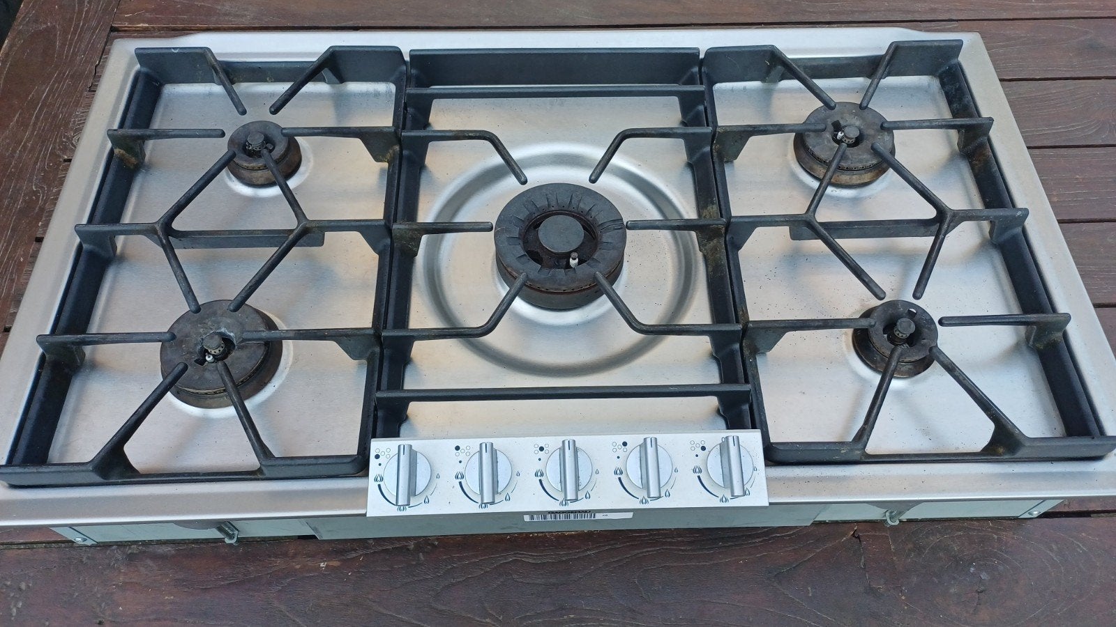 Gaggenau 200 Serie Gas Kookplaat - 5 branders - 90 cm, Ophalen, Gebruikt, Minder dan 85 cm, 60 cm of meer