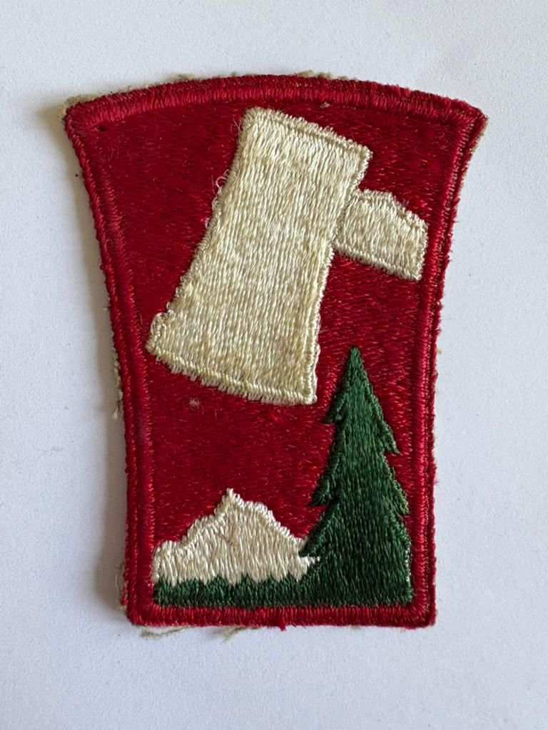 WW2 US Army ORIGINAL US ARMY 70th DIVISION PATCH, Verzamelen, Militaria | Tweede Wereldoorlog, Ophalen of Verzenden, Amerika, Embleem of Badge