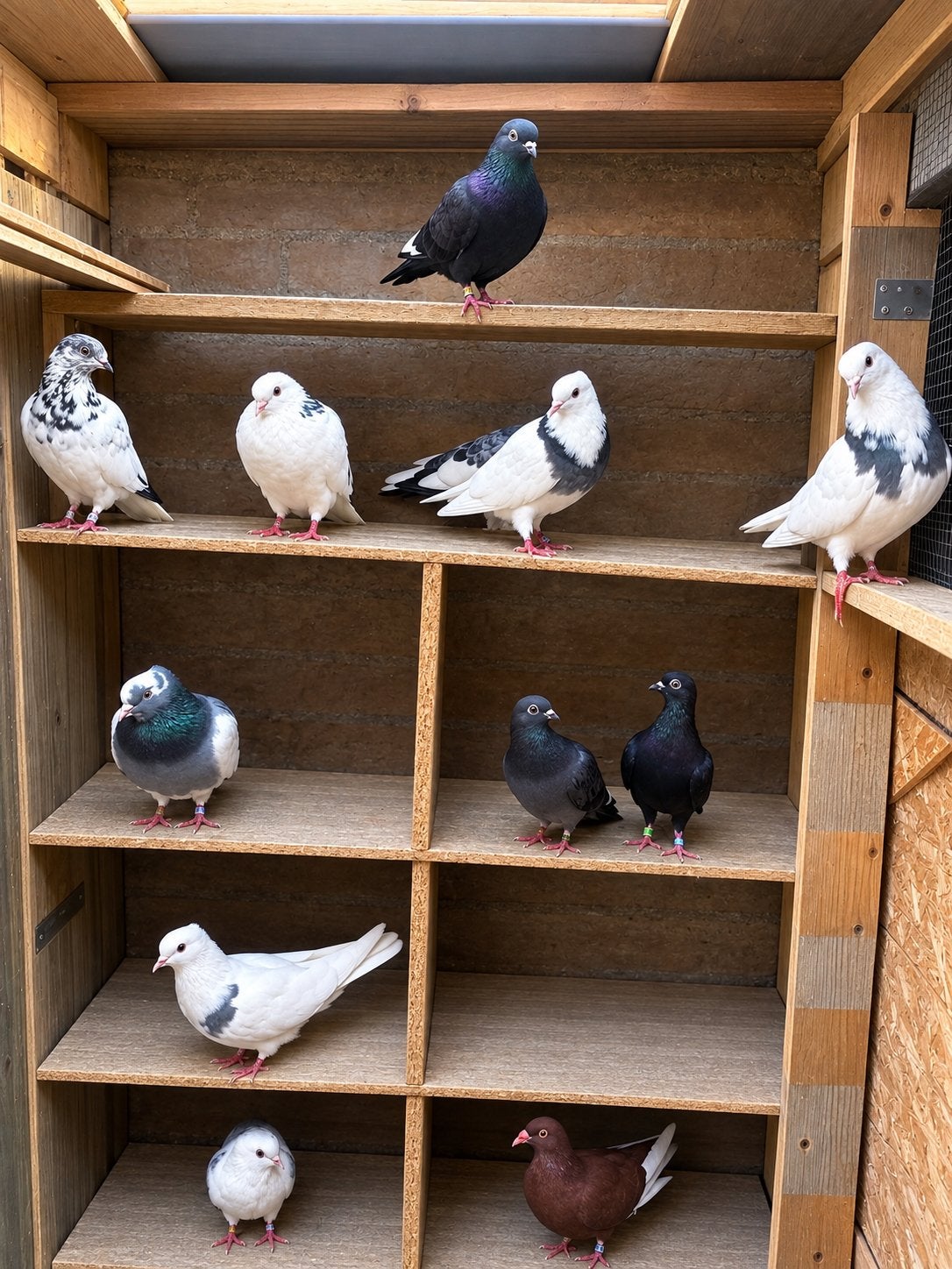 Hoogvliegers duiven, Dieren en Toebehoren, Meerdere dieren, Overige soorten