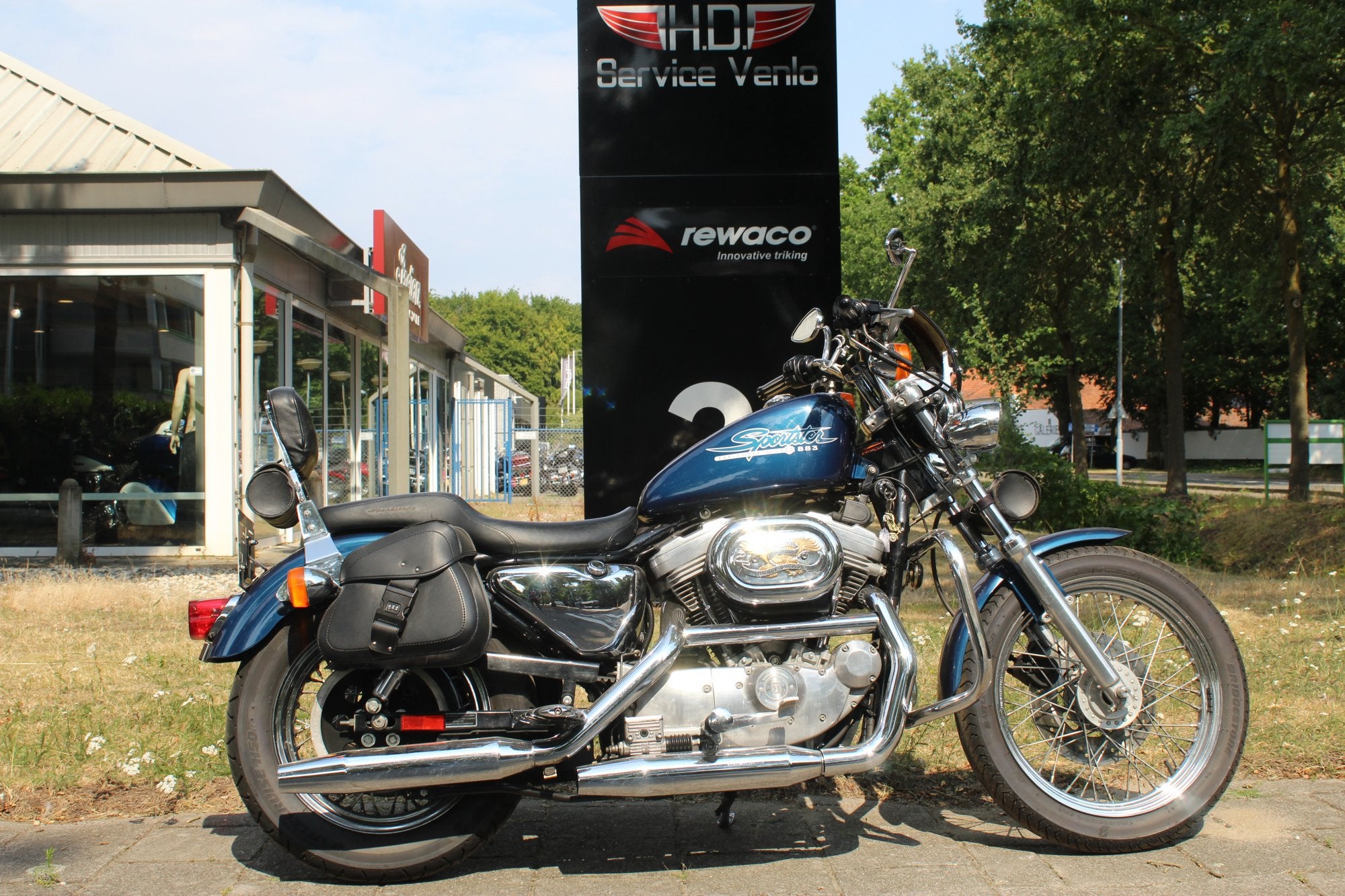 Harley-Davidson XL 883 Sportser, Motoren, Motoren | Harley-Davidson, Chopper, Bedrijf, 883 cc, Meer dan 35 kW