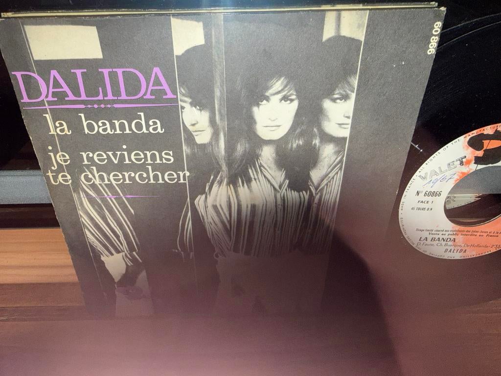 Dalida - La Banda / Je Reviens Te Chercher (Single), Originele persing, 7 inch, Single, Ophalen of Verzenden