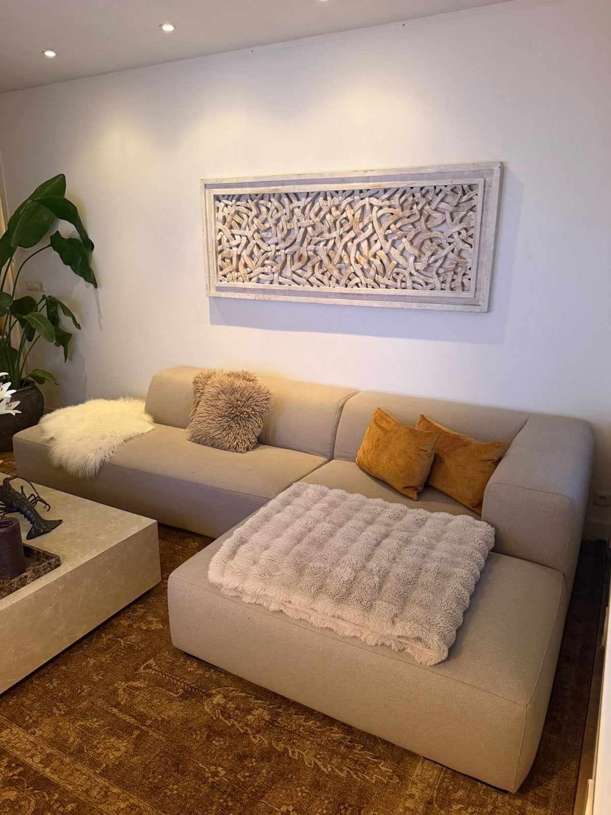 Loods 5 hoekbank – beige – nette staat, Amsterdam