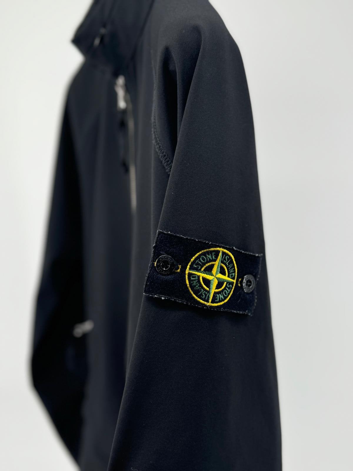 Stone Island Soft Shell, Stone, Maat 48/50 (M), Zwart, Ophalen of Verzenden