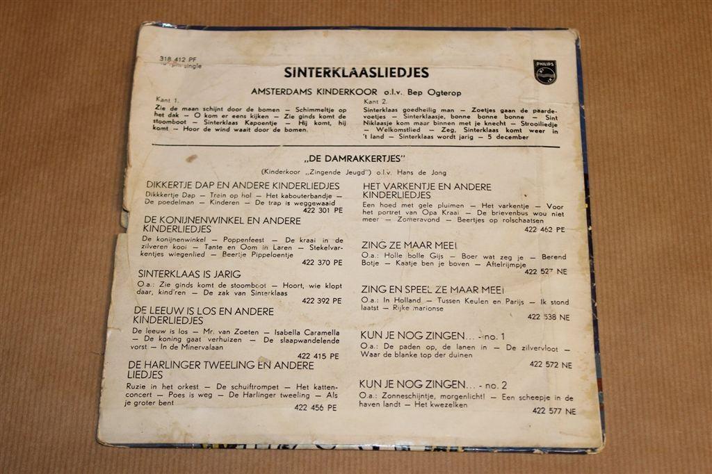 Vintage EP — 16 Sinterklaasliedjes [Amsterdams Kinderkoor], Diversen, Gebruikt, -, -, Ophalen of Verzenden
