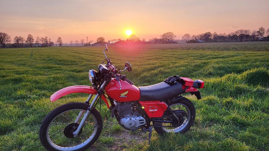 Honda xl500s, Ophalen, Gereviseerd