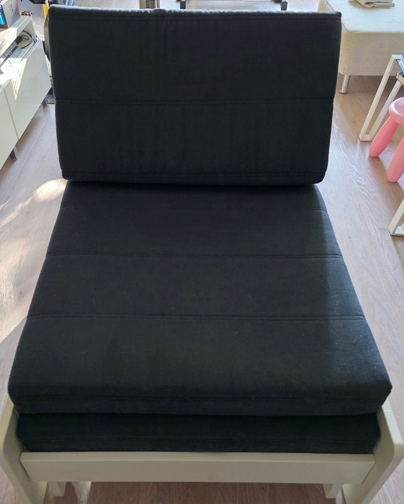 Uitklapbare bank als slaapbank, Eenpersoons, Klassiek, 75 tot 100 cm, Ophalen of Verzenden