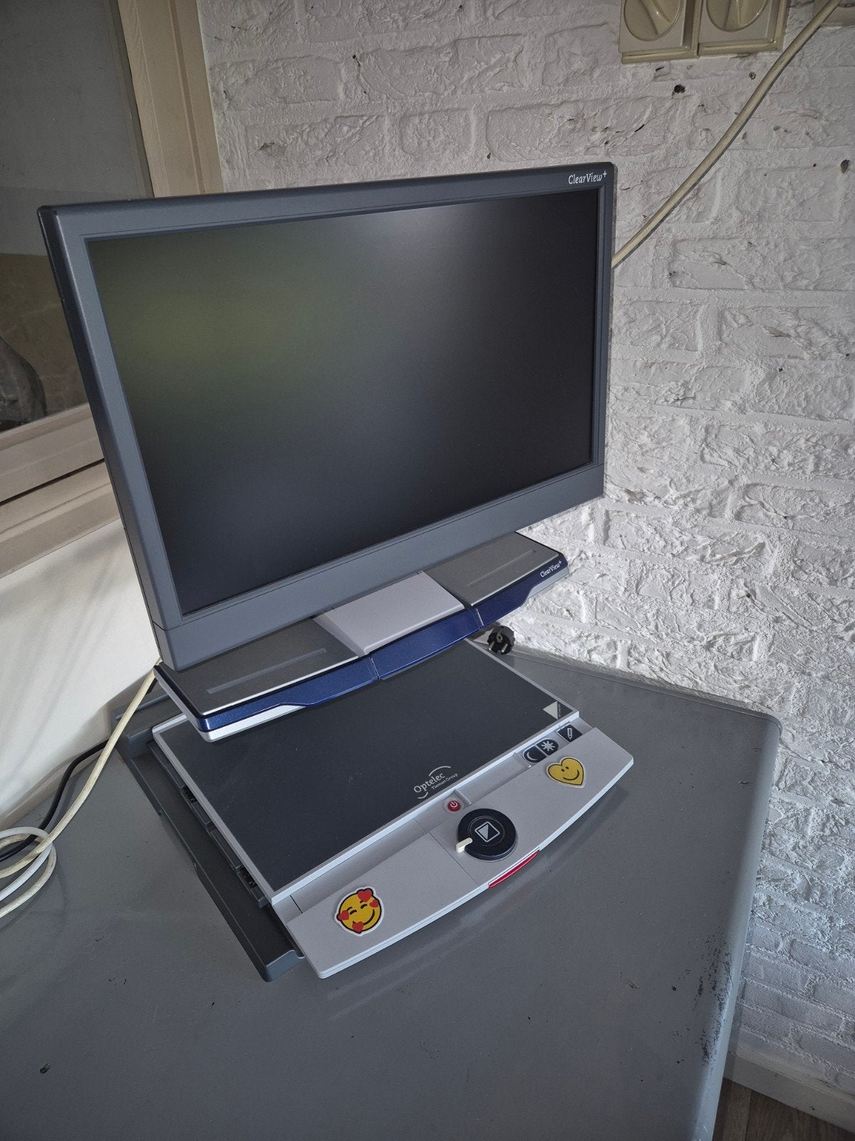 Optelec ClearView+ beeldschermloep, Ophalen, Vergrootglas of Loep