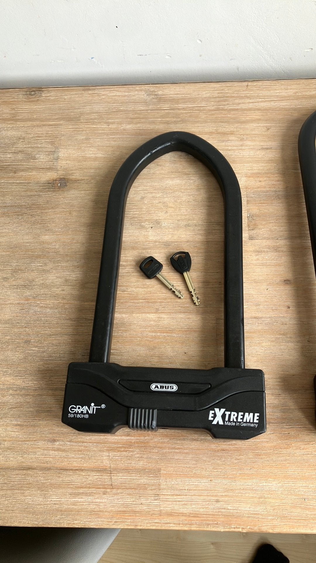 Abus Granit Extreme, Fietsen en Brommers, Fietsaccessoires | Fietssloten, Ophalen, Zo goed als nieuw, Kettingslot