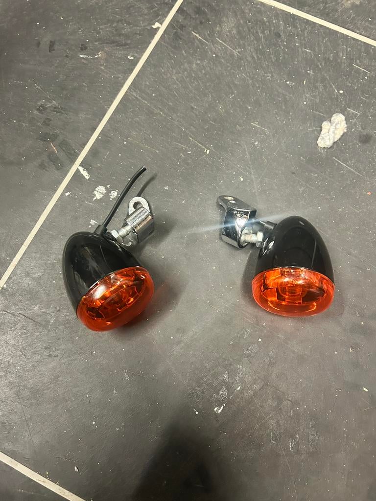 Harley Davidson knipperlichten (voorkant), Ophalen of Verzenden, Gebruikt
