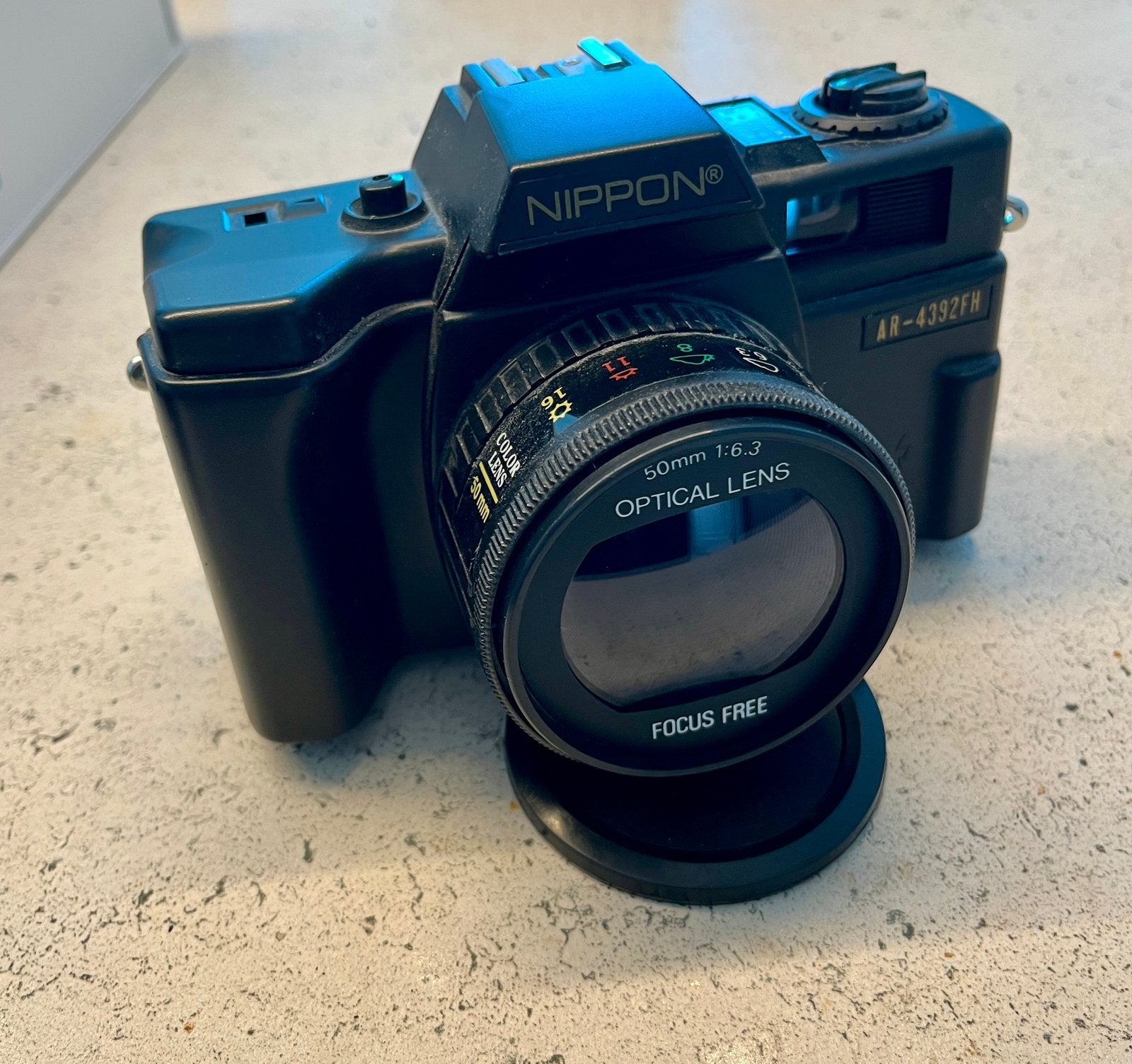 Nippon AR-4392FH plastic film camera, Ophalen of Verzenden, Zo goed als nieuw, Compact, Overige Merken