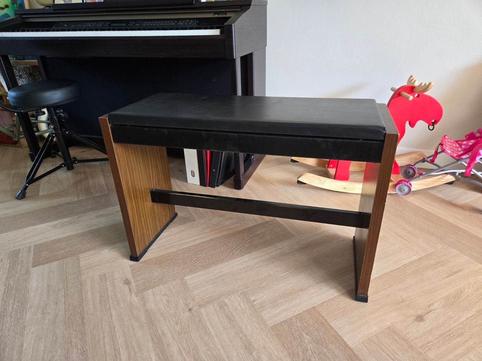 Pianobank met opbergruimte, Ophalen, Gebruikt