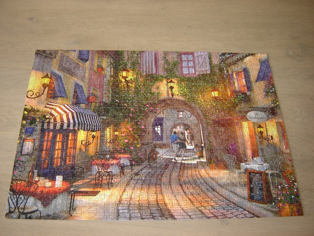 Puzzel FRANSE PASSAGE 1000 st., Ophalen of Verzenden, 500 t/m 1500 stukjes, Zo goed als nieuw, Legpuzzel
