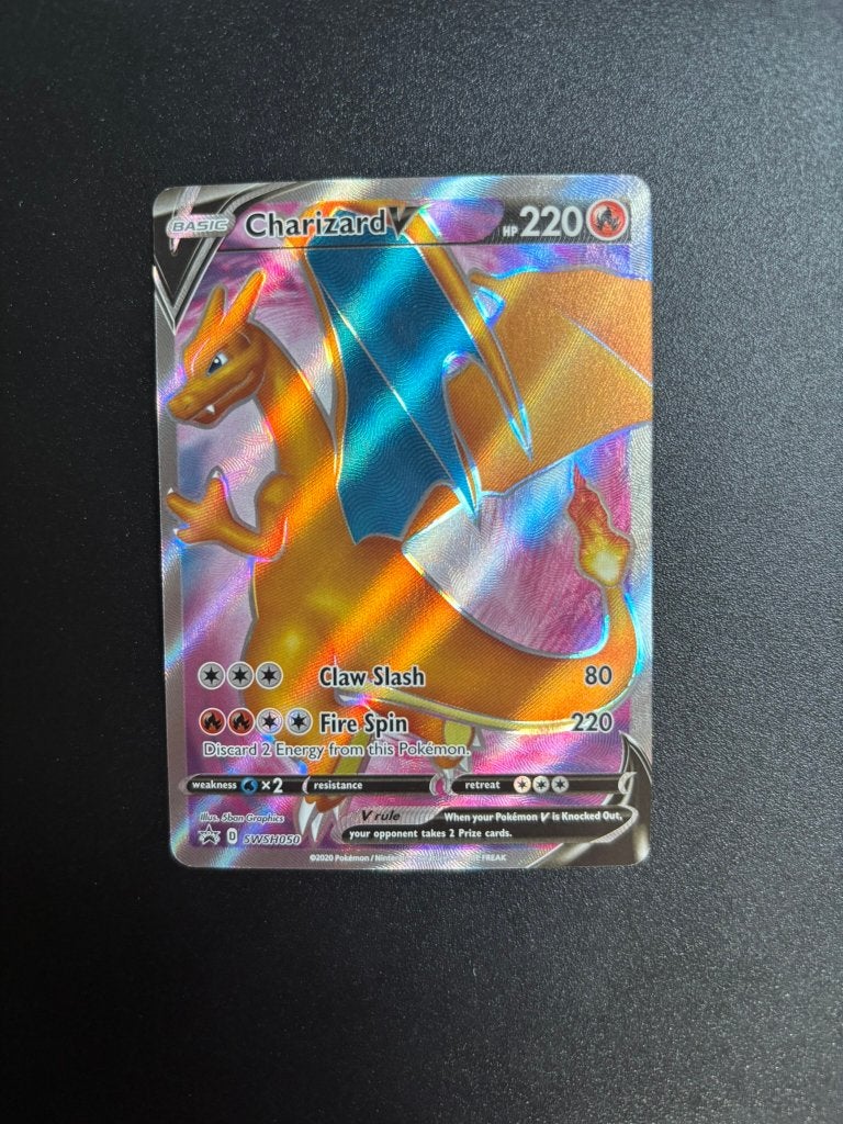 Charizard V (SWSH 050), Ophalen of Verzenden, Zo goed als nieuw